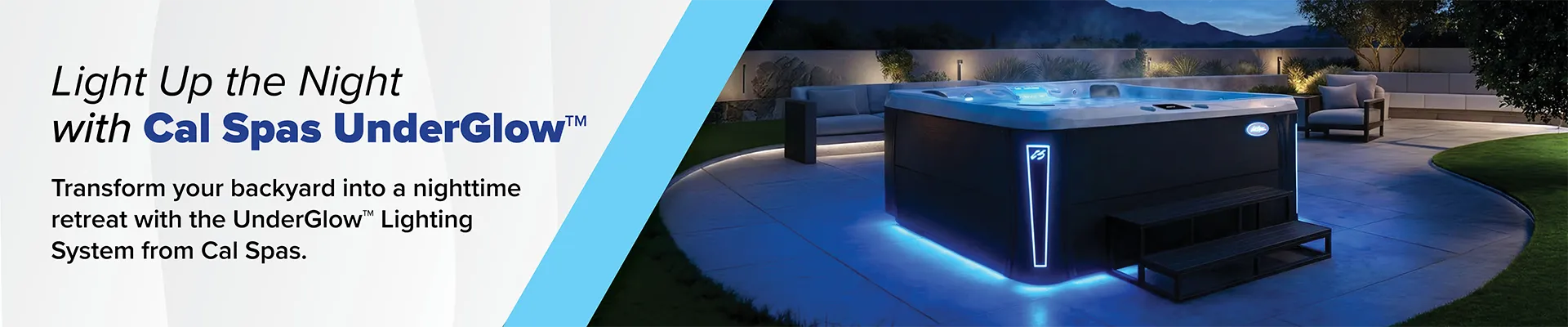 Calspas hot tub being used in a family setting - Bloomington